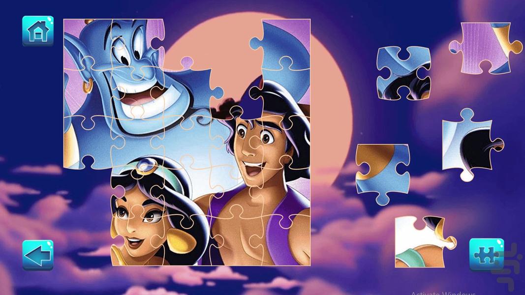 بازی پازل علاالدین - عکس بازی موبایلی اندروید