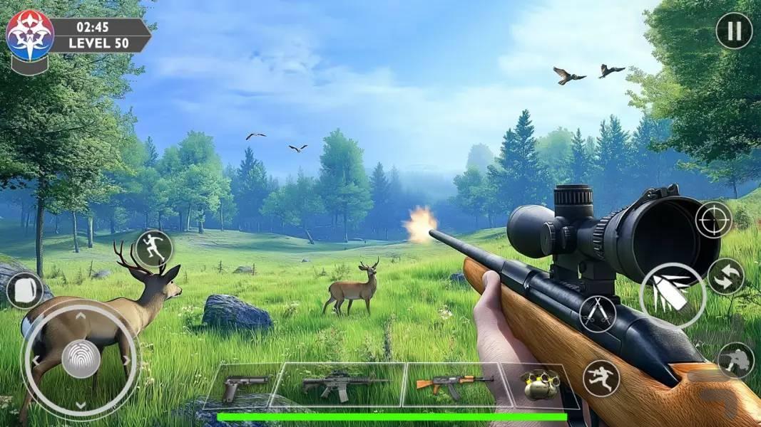 بازی شکار حیوانات - Gameplay image of android game