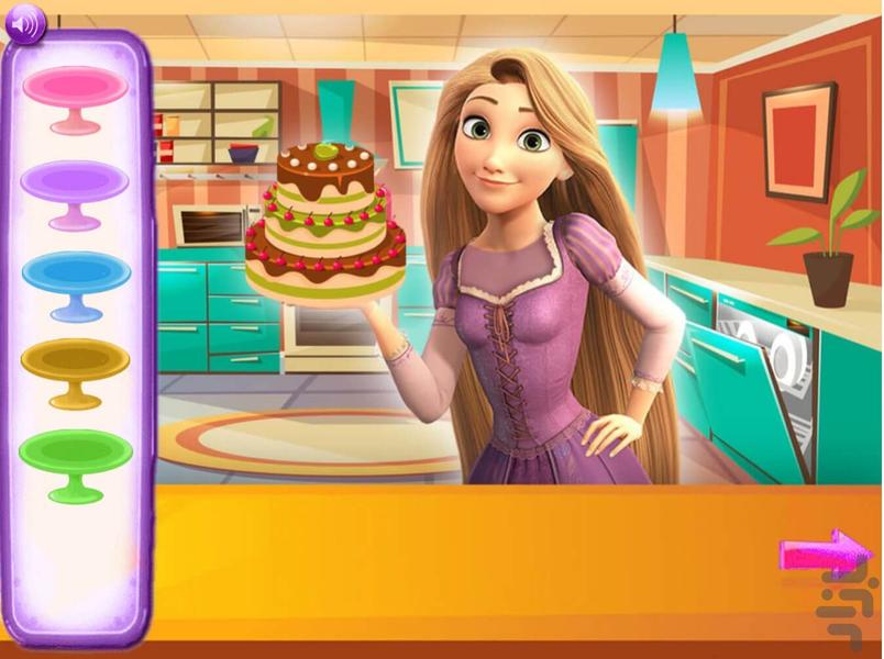 کیک پزی پرنسس - Gameplay image of android game