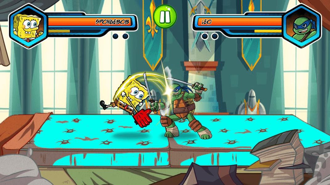 بازی جدید تیکن باب اسفنجی - Gameplay image of android game