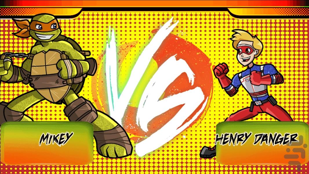 بازی جدید تیکن باب اسفنجی - Gameplay image of android game