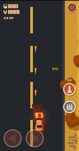 BATTLE CARS - Gameplay image of android game