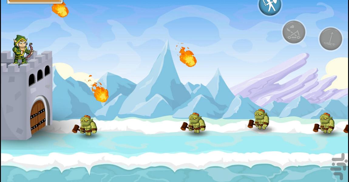نجات قلعه - عکس بازی موبایلی اندروید