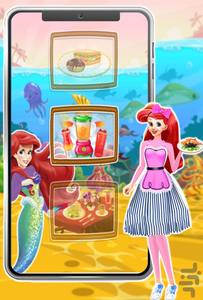 Cooking Princess Ariel - Gameplay image of android game