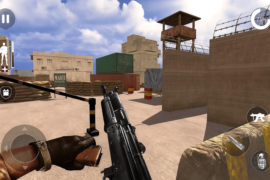 تفنگ بازی - Gameplay image of android game