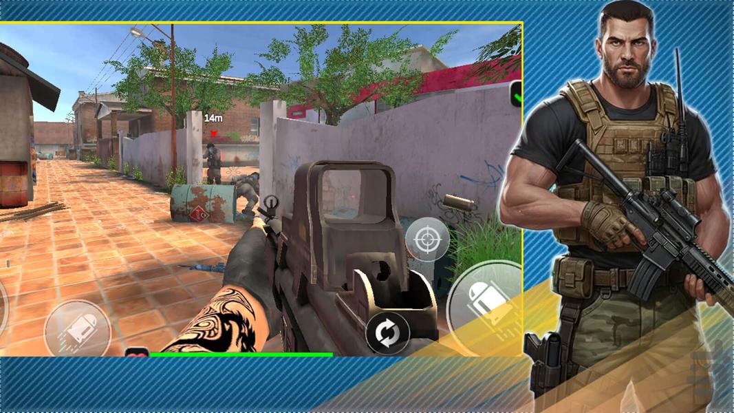 بازی تفنگ عملیات نجات - Gameplay image of android game