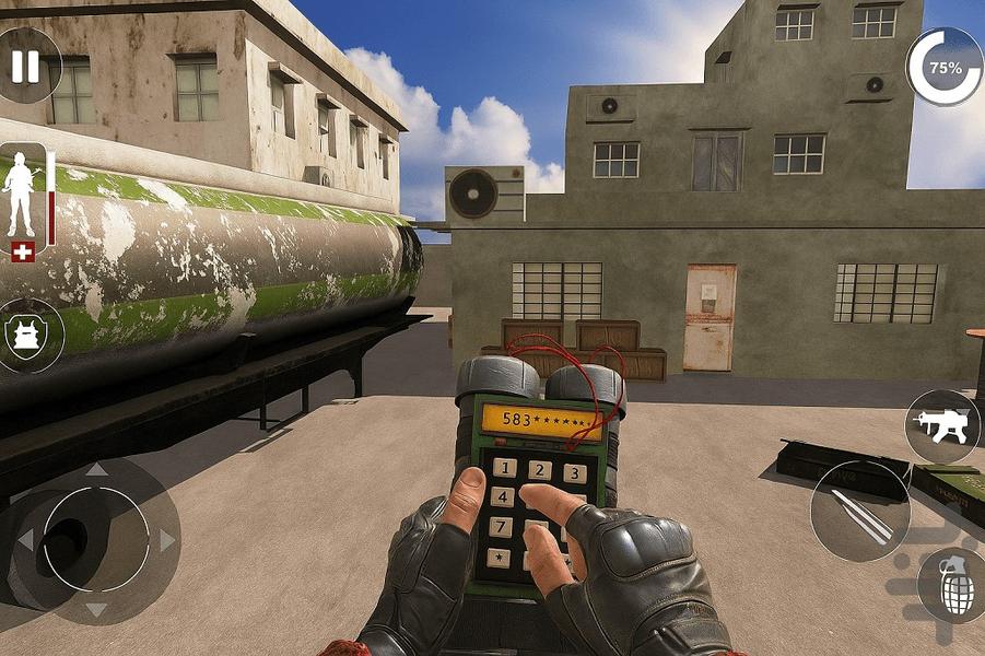 تفنگ بازی - Gameplay image of android game
