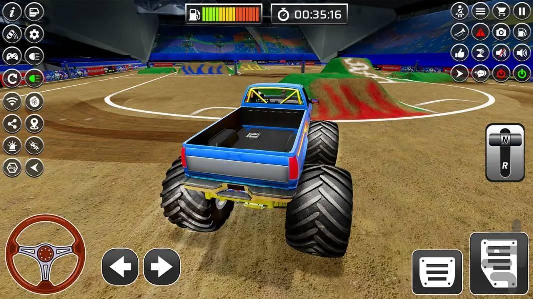 بازی ماشین نمایشی - Gameplay image of android game