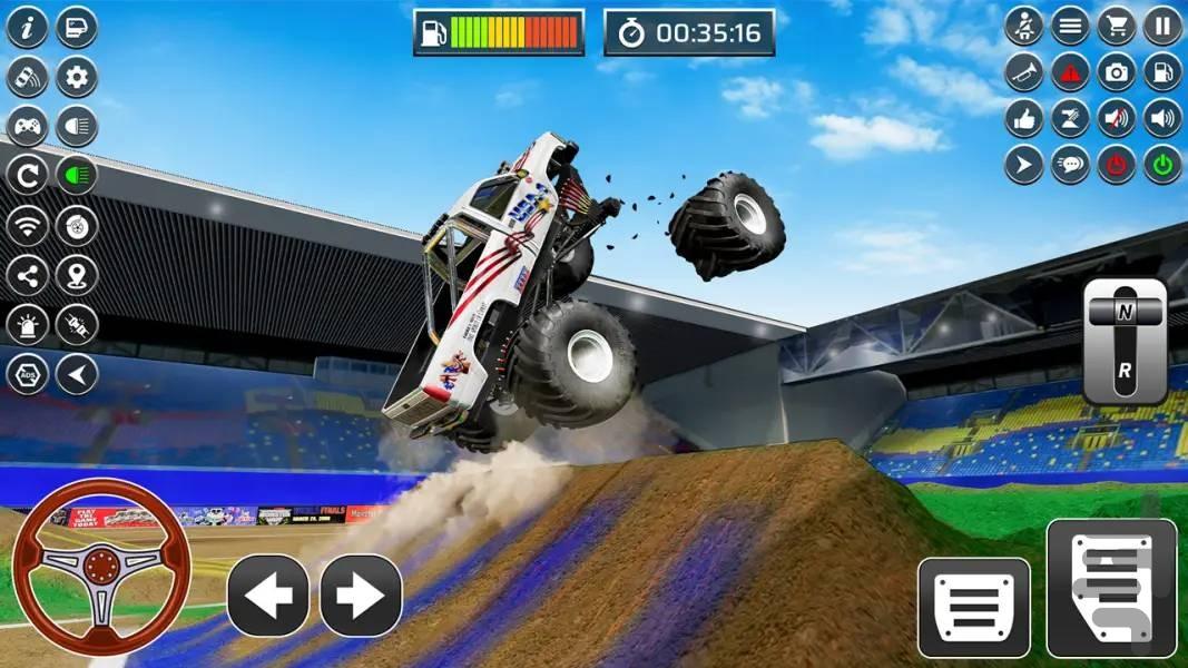 بازی ماشین نمایشی - Gameplay image of android game