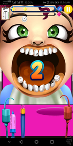 دندان پزشکی کودکان - دکتر بازی - عکس بازی موبایلی اندروید