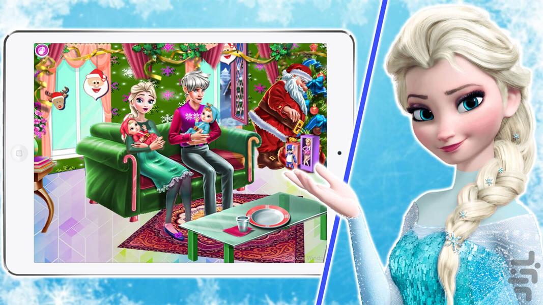 بازی السا و کریسمس - عکس بازی موبایلی اندروید