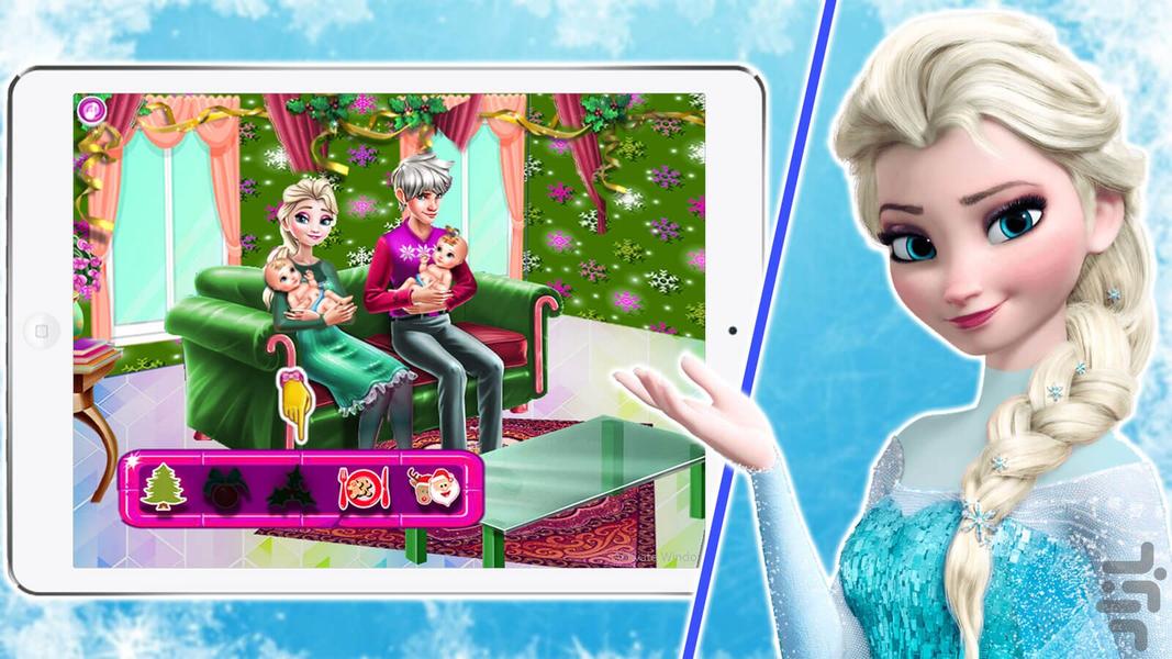 بازی السا و کریسمس - عکس بازی موبایلی اندروید