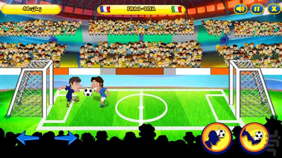 بازی فوتبال - عکس بازی موبایلی اندروید