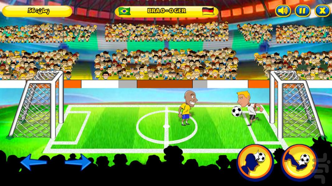 بازی فوتبال - عکس بازی موبایلی اندروید