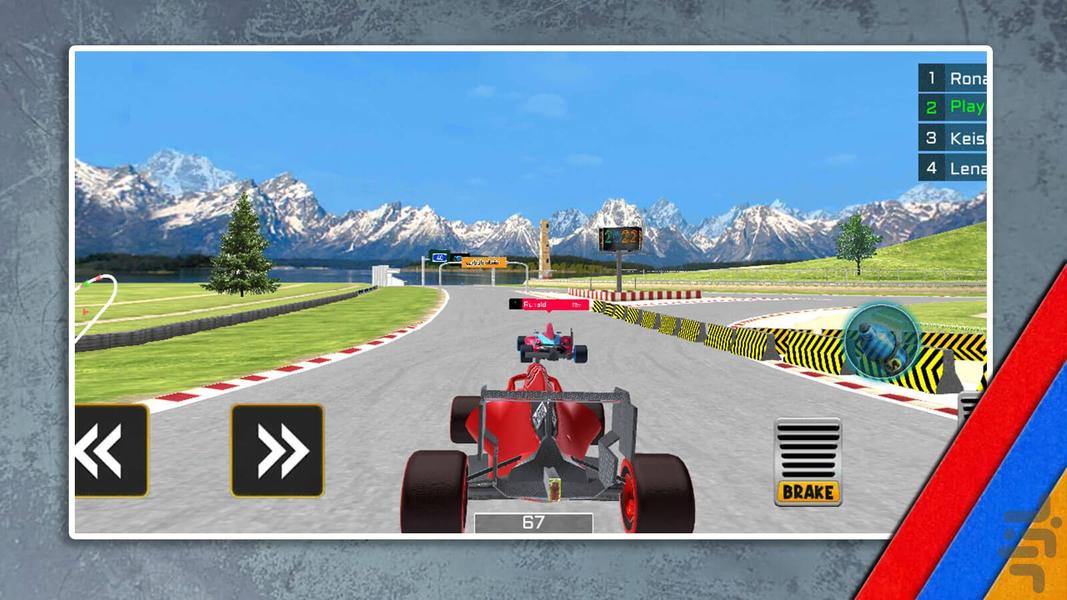 F1 Racing Game - Gameplay image of android game