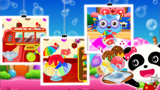 Ice cream making game - Gameplay image of android game