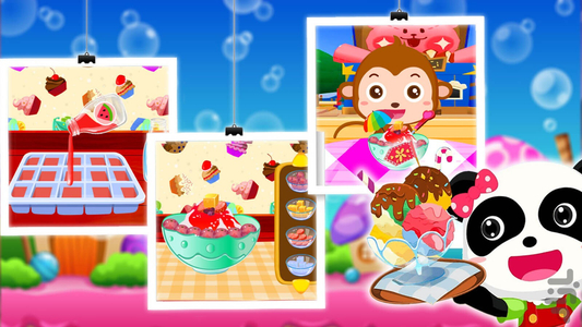 Ice cream making game - Gameplay image of android game