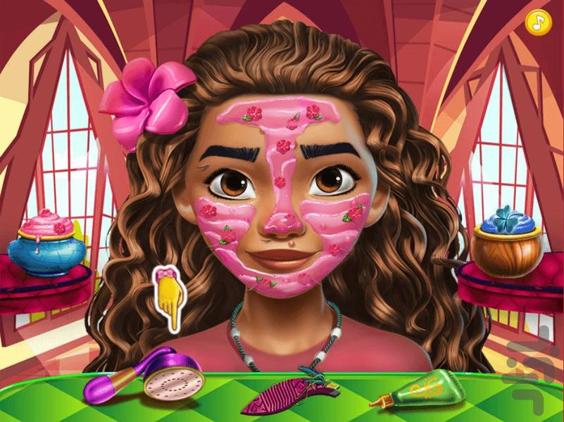 نقاشی صورت موانا - عکس بازی موبایلی اندروید
