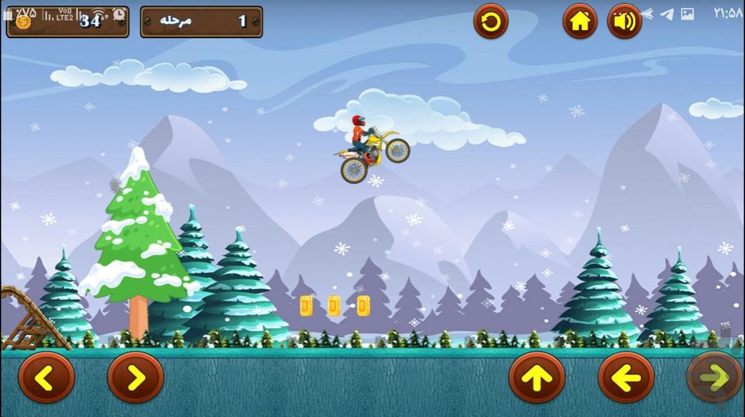 موتور پرشی - عکس بازی موبایلی اندروید