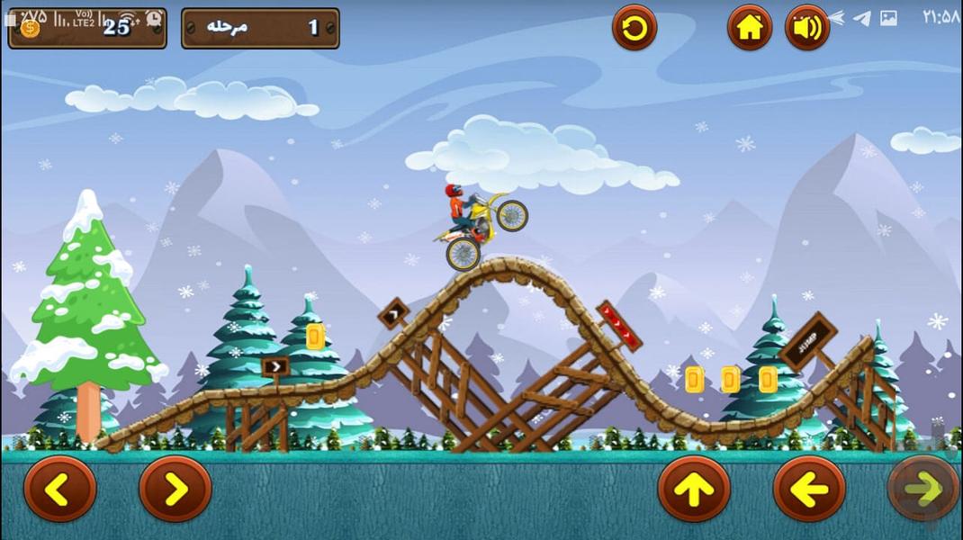 موتور پرشی - عکس بازی موبایلی اندروید