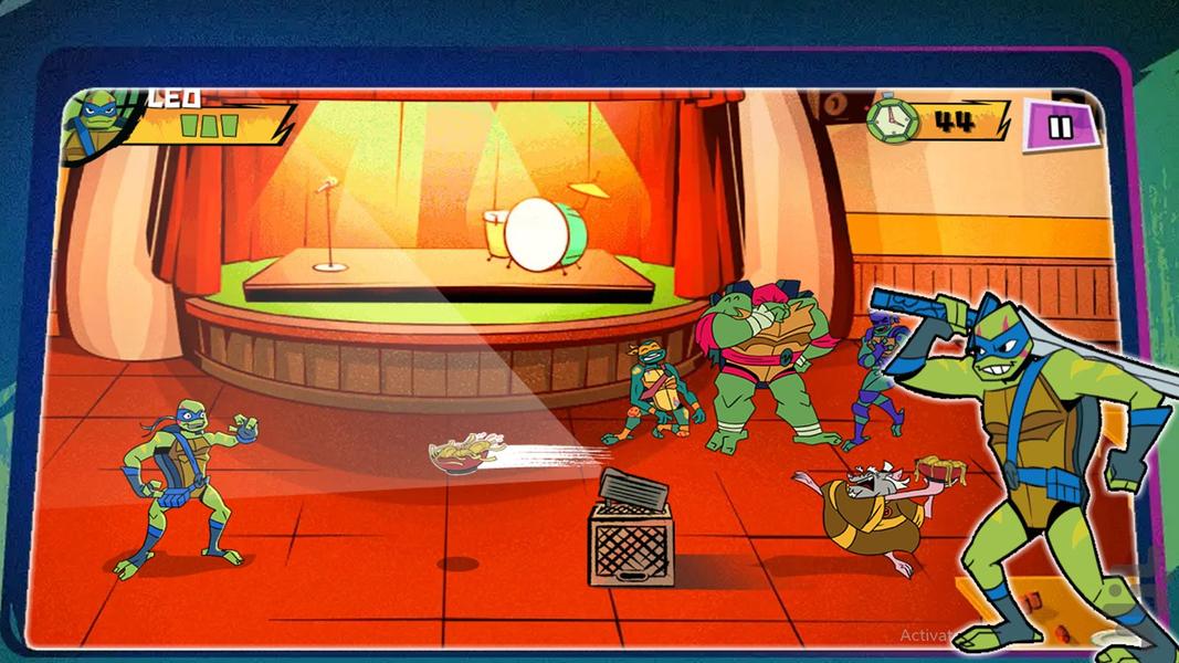 بازی لاکپشت های نینجا - عکس بازی موبایلی اندروید