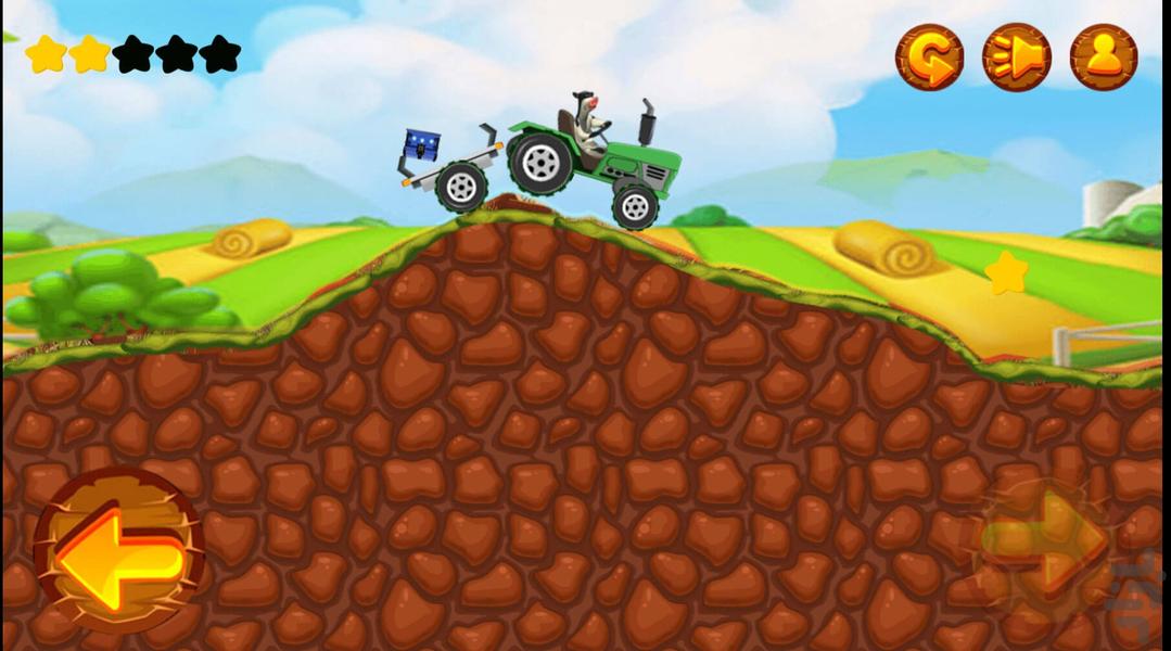Barnyard tractor - Gameplay image of android game