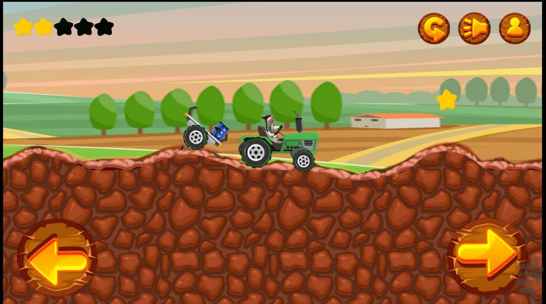 Barnyard tractor - Gameplay image of android game