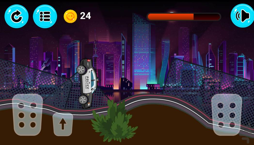 بازی ماشین پلیس - عکس بازی موبایلی اندروید