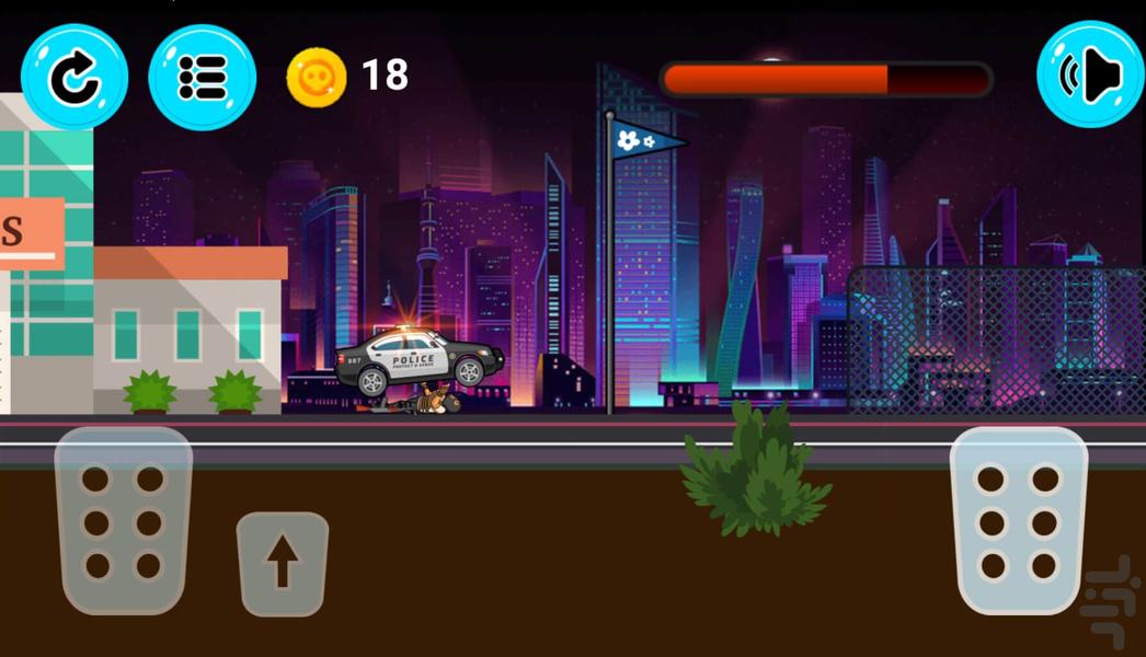 بازی ماشین پلیس - عکس بازی موبایلی اندروید