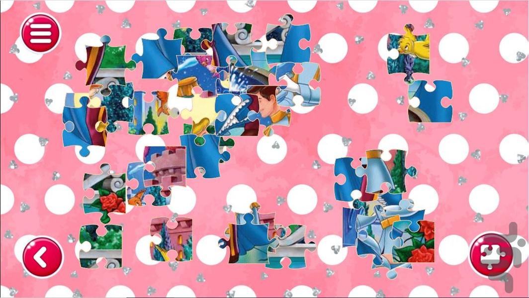 بازی پازل دخترانه - Image screenshot of android app