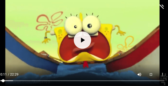 SpongeBob cartoon - Image screenshot of android app