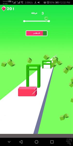 بازی مکعب - عکس برنامه موبایلی اندروید