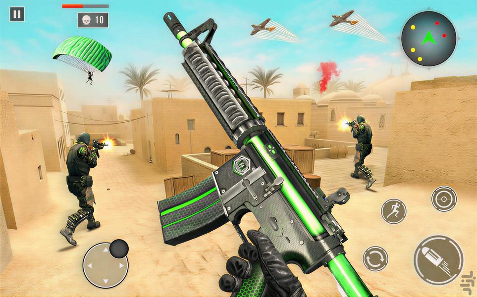 بازی جنگی - عکس بازی موبایلی اندروید