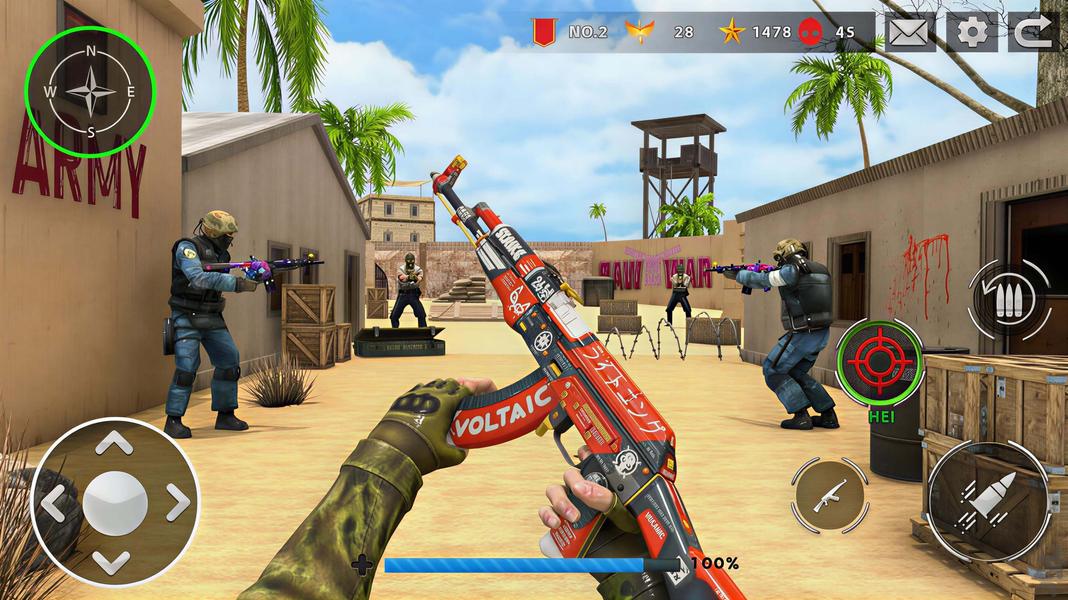 بازی جنگی - عکس بازی موبایلی اندروید