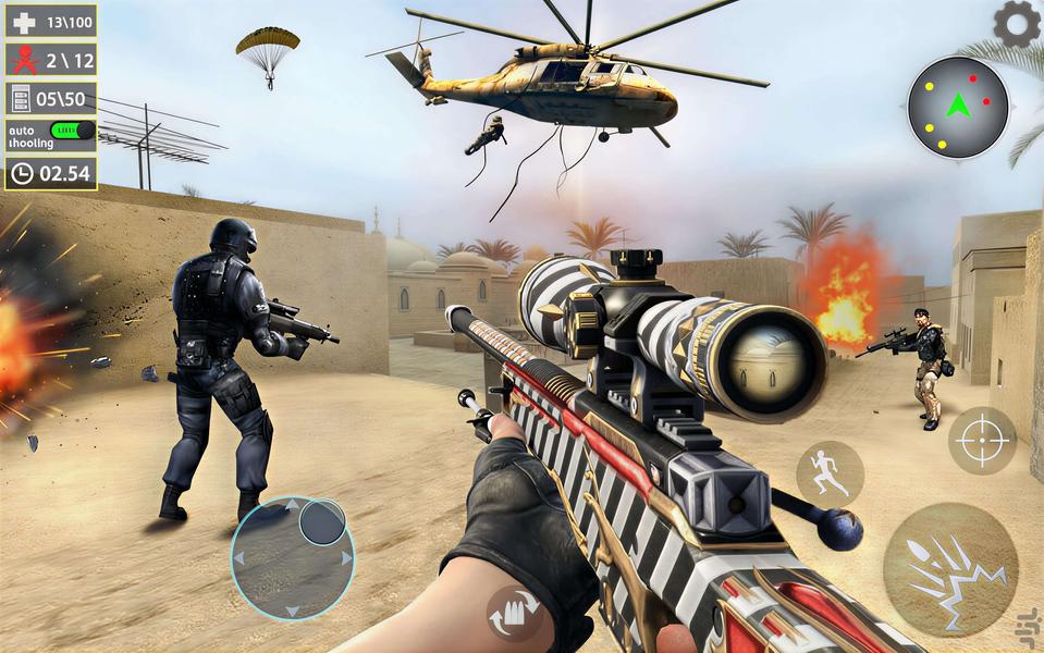 بازی جنگی - عکس بازی موبایلی اندروید