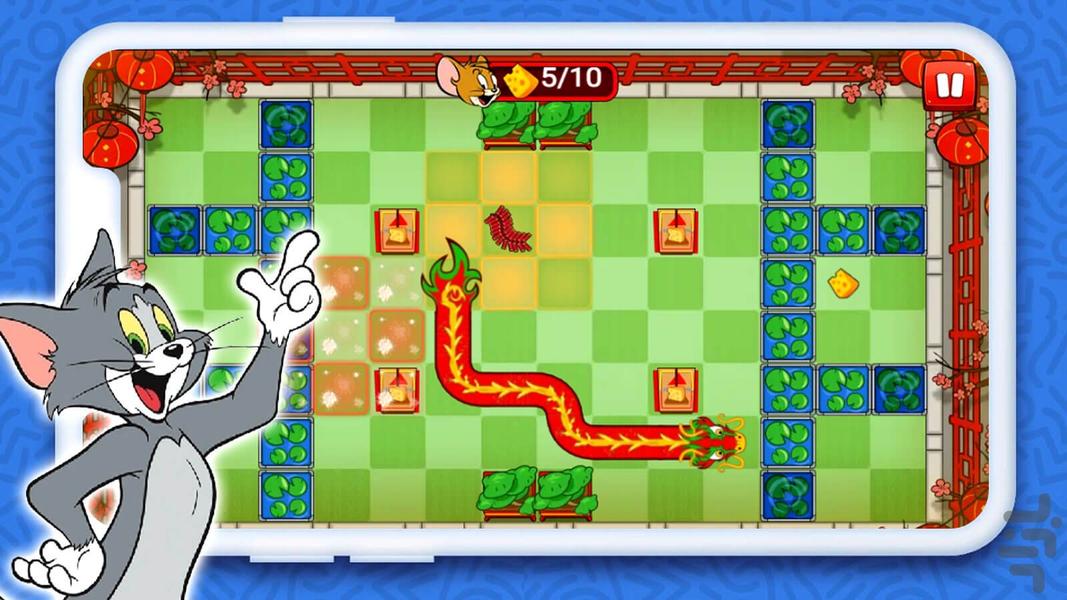 مار بازی تام و جری - عکس بازی موبایلی اندروید