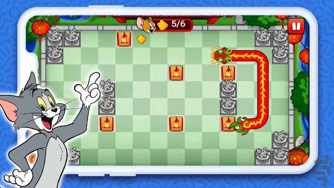 مار بازی تام و جری - عکس بازی موبایلی اندروید