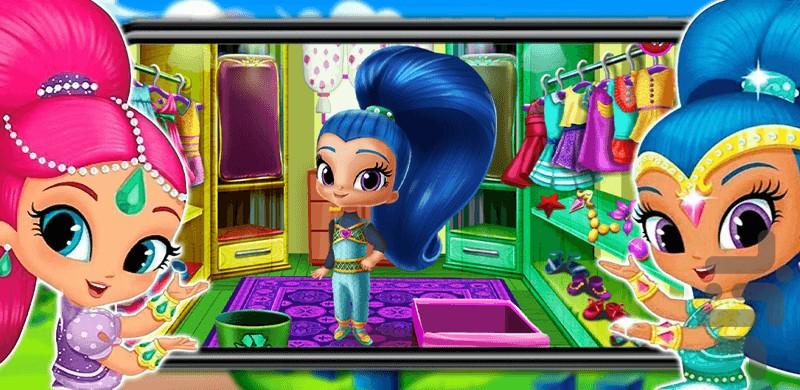 بازی دخترانه دوقلوها شیمر و شاین - عکس بازی موبایلی اندروید