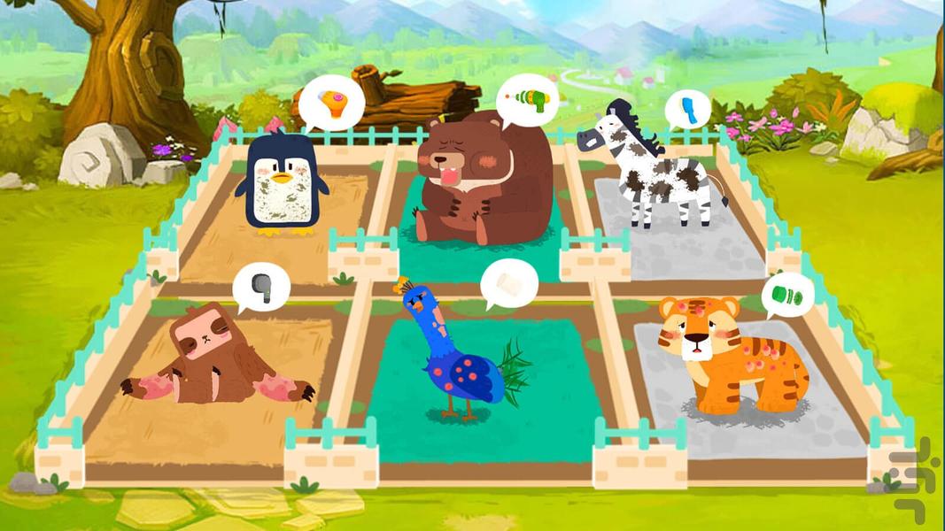 بازی مدیریت باغ وحش - عکس بازی موبایلی اندروید