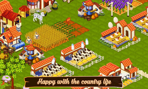 Happy Farm - Gameplay image of android game