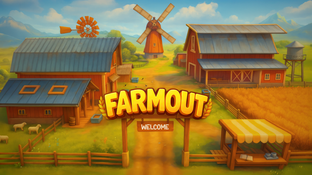 Farmout - Farming Sim - عکس بازی موبایلی اندروید
