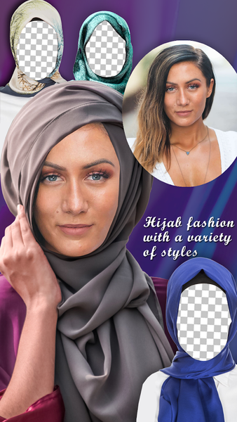 Face In Hijab – Hijab Fashion Suit - Image screenshot of android app