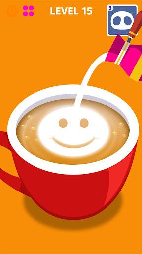 Color Me Coffee Art Draw It & - Image screenshot of android app