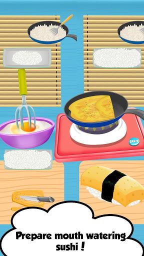 Ramen Sushi Bar - Sushi Maker Recipes Cooking Game - Gameplay image of android game