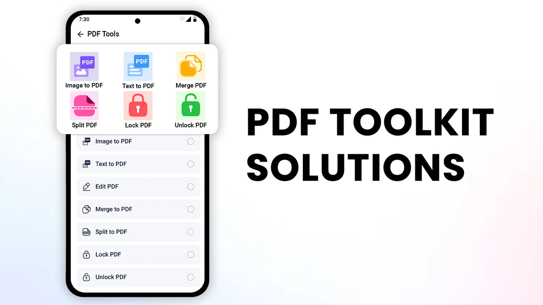 PDF Reader - PDF Editor - عکس برنامه موبایلی اندروید