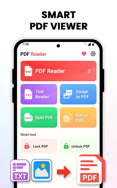 PDF Reader - PDF Editor - عکس برنامه موبایلی اندروید