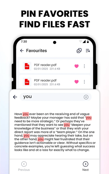 PDF Reader - PDF Editor - عکس برنامه موبایلی اندروید