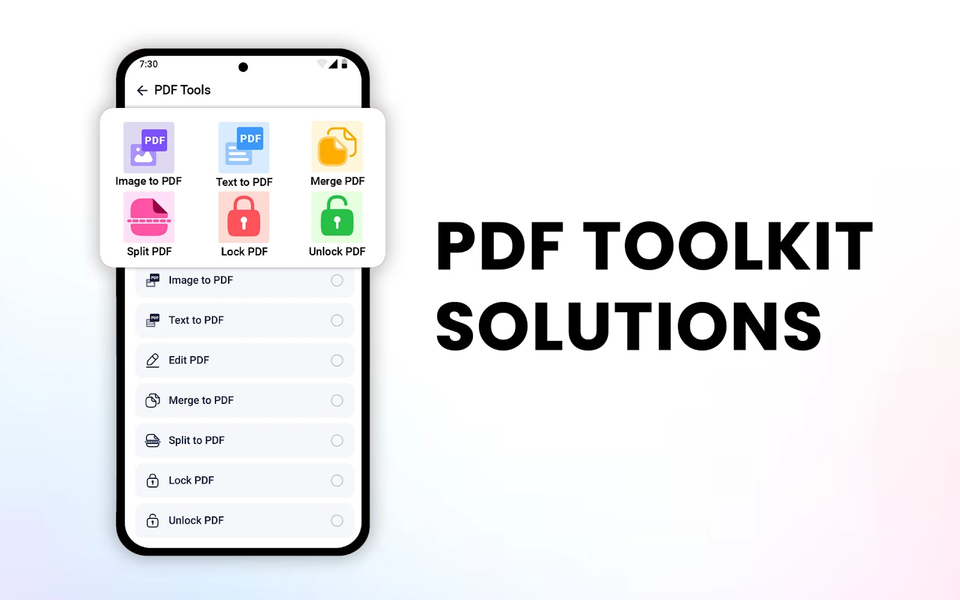 PDF Reader - PDF Editor - عکس برنامه موبایلی اندروید