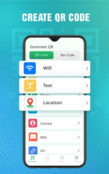 QR Scanner & Barcode Reader - عکس برنامه موبایلی اندروید