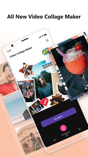 Video Collage Maker - عکس برنامه موبایلی اندروید